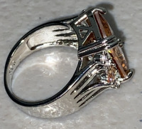 (1) Size 6 Faceted .925 Ring - 2