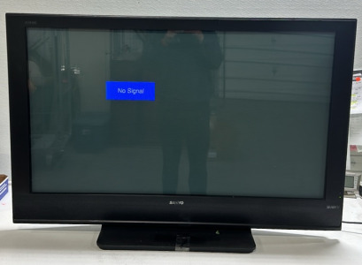 50" Sanyo HD TV With Remote & Stand (Powers on)