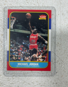 Reprint Michael Jordan Chicago Bulls Card 1984-1986