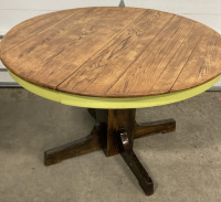 Round Wood Dining Table