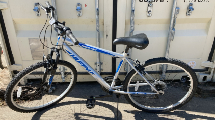 26” Huffy Highland Bicycle (Silver/Blue)