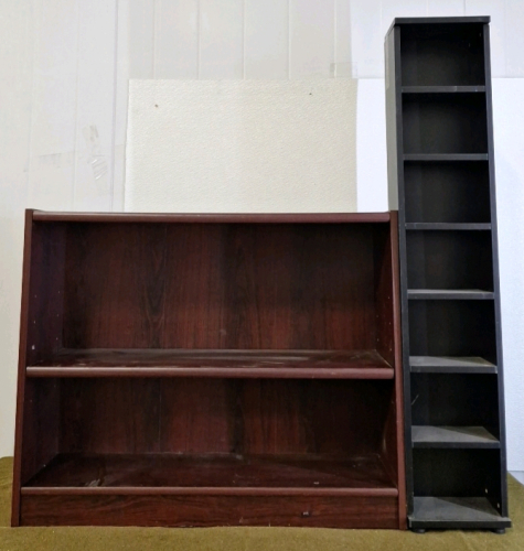 (1) Bookshelf & (1) Knick Knack Shelf