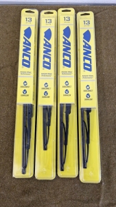 (4) ANCO 13" Wiper Blades, Number 31-13