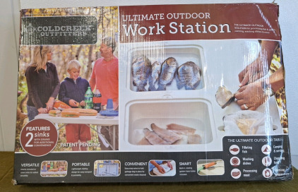 (1) ColdCreek Outfitters/ Outdoor Workstation