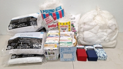 Collection Of Sewing Patterns, Batting & More