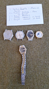 Collection Of Assorted Wrist Watches & Parts