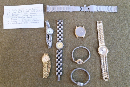 Collection Of Assorted Wrist Watches & Parts
