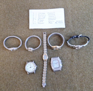 Collection Of Assorted Wrist Watches & Parts