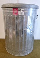 (1) 30-Gallon Galvanized Metal Trash Can