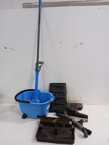 Kirby Carpet Cleaner Parts and Mop and Bucket