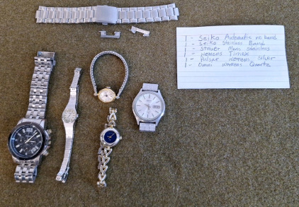Collection Of Assorted Wrist Watches & Parts