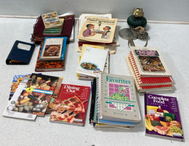 Assortment Of Cookbooks & More