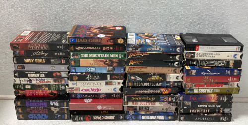 Assortment Of VHS Tapes