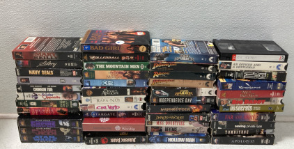 Assortment Of VHS Tapes