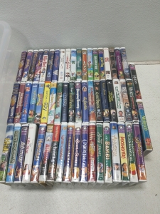 (58) Assorted VHS Movies.