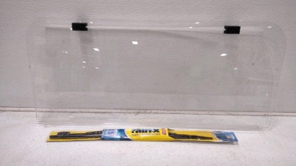 New Golf cart/ ATV Replacement Window/ Folding w/ (1)Windshield Wiper