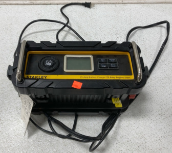 Stanley 25 Amp Battery Charger/75 Amp Engine Start