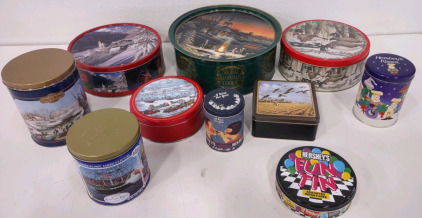 Candy Tin Cans/Cookie Tin Cans