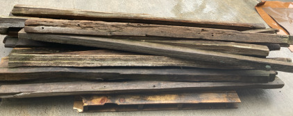 Assortment Of Rail Roads Wooden Rails