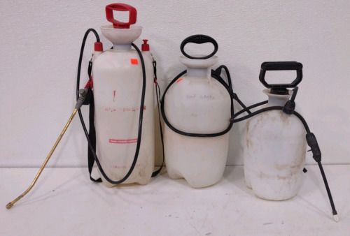 Three Hand Pump Sprayers