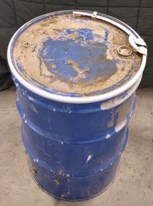 55 Gallon Metal Bucket