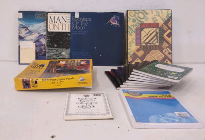 On The Shelf 1000 Piece Jigsaw Puzzle 20"x 27" w/ More