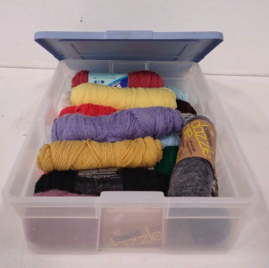 Tub of Yarn