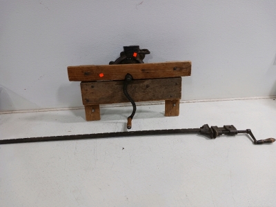 Antique Sheller and 48" Clamp