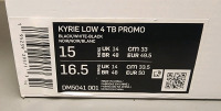 Kyrie Irving Low 4 TB Promo, Size 15, New In Box - 7