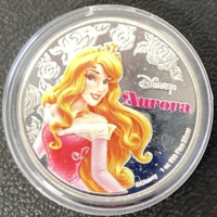 Silver Rimmed Disney Princess Collectable Coins - 2