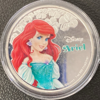 Silver Rimmed Disney Princess Collectable Coins - 8