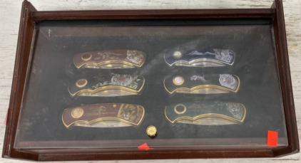 Collectible Lion, Tiger, & Leapord Knives