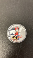 Disney Mickey Mouse Silver Rimmed Coins - 2