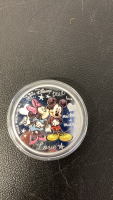 Disney Mickey Mouse Silver Rimmed Coins - 8