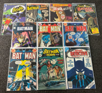 Assorted Classic Batman Comics