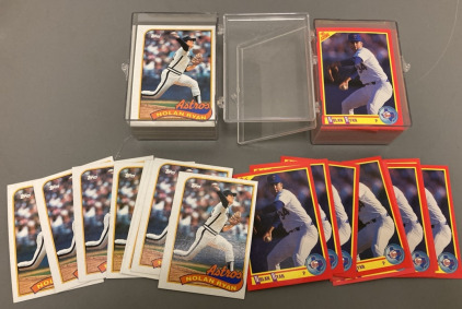 (2) Cases of Nolan Ryan Baseball Cards