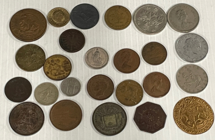 Assorted Foreign Coins