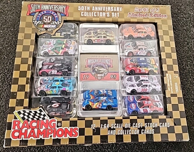 NASCAR 50th Anniversary Collectors Set Die Cast Cars