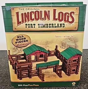 Vintage Lincoln Logs - Fort Timberland