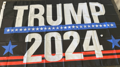 Trump 2024 Banner & Ring