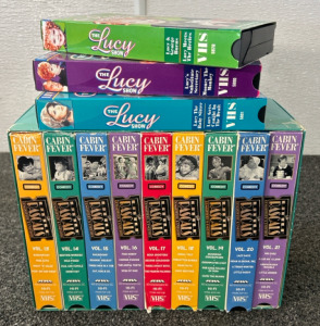 The Little Rascals VHS Set, The Lucy Show VHS (3)