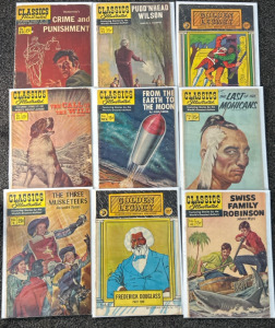 Assorted Classics Illustrated Comics