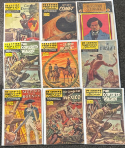 Assorted Classics Illustrated Comics