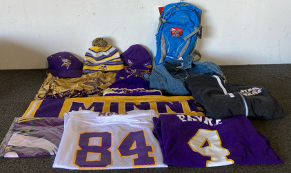 NFL Viking Jerseys, Beanies, And More