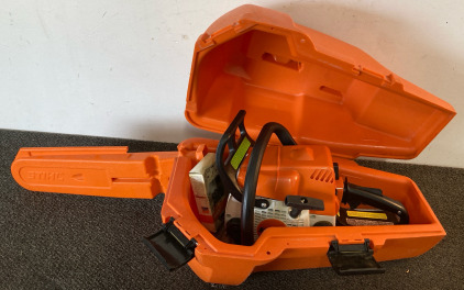 Stihl Chainsaw & Case