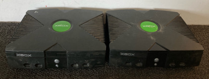 (2) Xbox Consoles - No Cords, Untested