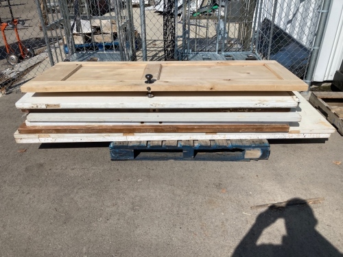 Pallet of Various Doors