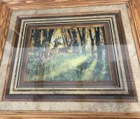 (3) Wilderness Paintings With Quality Wooden Frames - 3