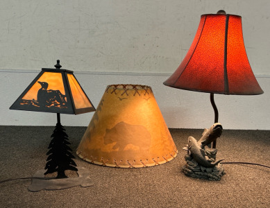 Nature Themed Lamps & Lamp Shade