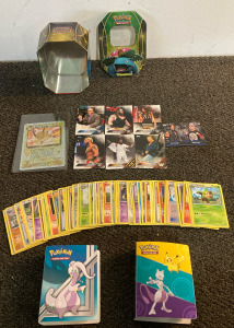 (60) Assorted Pokémon Cards And Pokémon Books